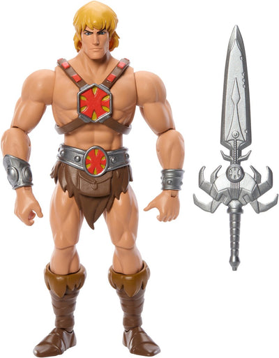 Mattel Masters of the Universe Origins Actionfiguren-Cartoon-Kollektion: He-Man 14 cm große Actionfigur