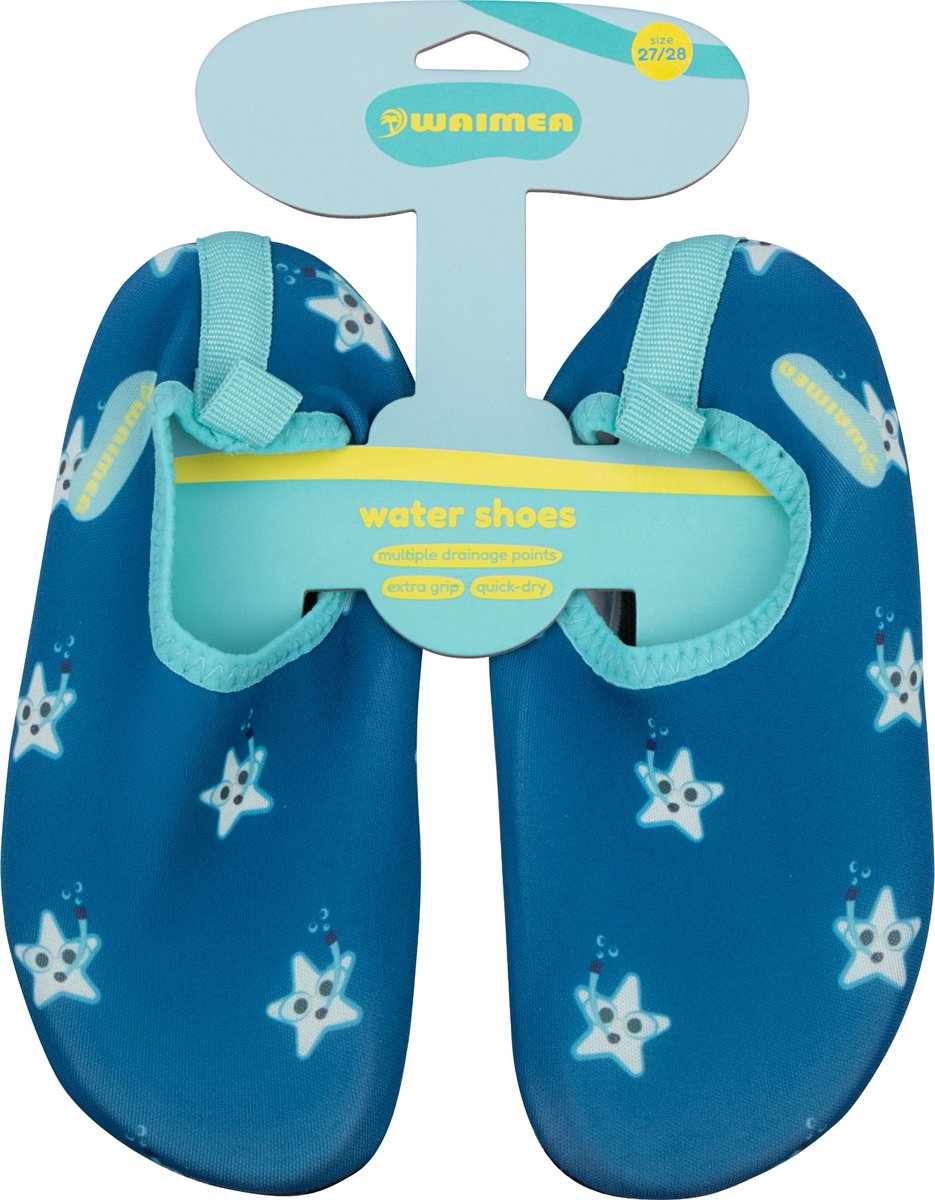 Waimea Wasserschuh – Kinder – rutschfest – extra Halt – blau – Größe 21 22