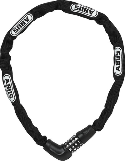 Abs -Nummer -Kettenschloss 5805C 75 Schwarz - 4mm - 75 cm