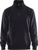 Brandless Sans Marque Blaklader Sweatshirt Jersey 1 2 Reißverschluss 3365-1048 – Schwarz – XXL