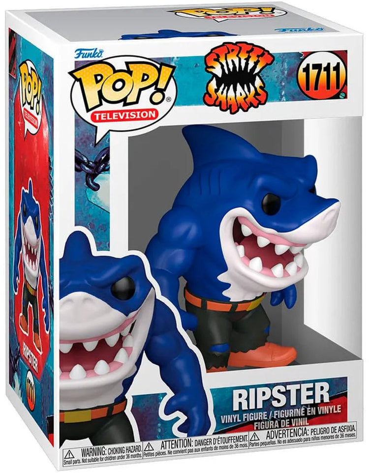 Funko Street Sharks Pop! TV-Vinylfigur Ripster 9 cm Pop! Figur