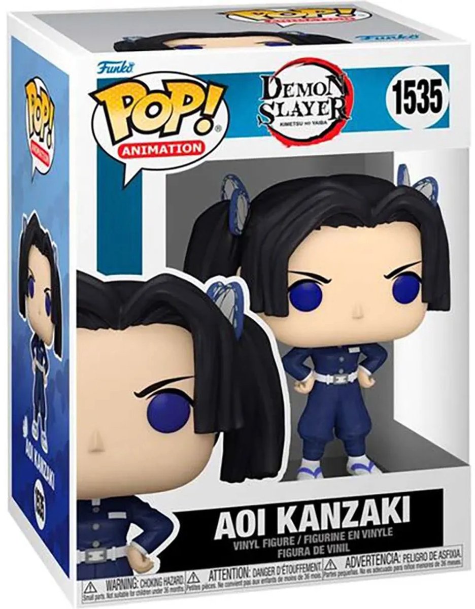 Funko Demon Slayer Aoi Kanzaki (Chase Edition erhältlich!) Vinylfigur 1535 Pop! mehrfarbig