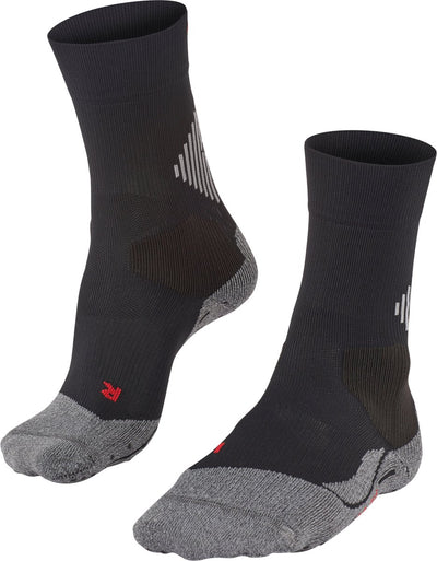 Falke 4grip stabilisierende Anti-Blasen-, Anti-Schweiß-Funktionsgarn-Sportsocken Unisex Schwarz - Größe 46-48