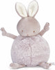 Bunnies by the Bay Roly-Poly-Kaninchen – Stofftier – Kuscheltier für Kinder – gestickte Details – 13 cm – Flieder