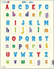 Larsen Groß- und Kleinbuchstaben – Puzzle – Lesen lernen – Buchstaben – Lernpuzzle für Kinder – 26 Teile – hergestellt in Norwegen – extra dicke 2,5 mm Teile – Tablett mit festem Rand