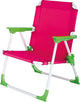 Campingstuhl Nicky Junior 46 cm Polyester Stahl rosa