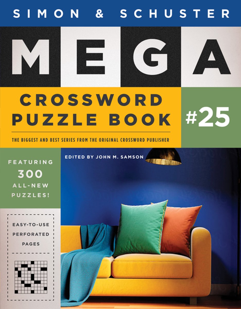 S S Mega-Kreuzworträtsel – Simon Schuster Mega-Kreuzworträtsel-Buch Nr. 25