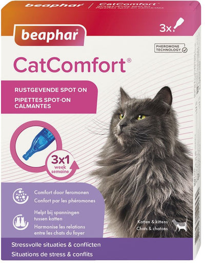 Beaphar catcomfort® beruhigendes Spot-on 3 Stk