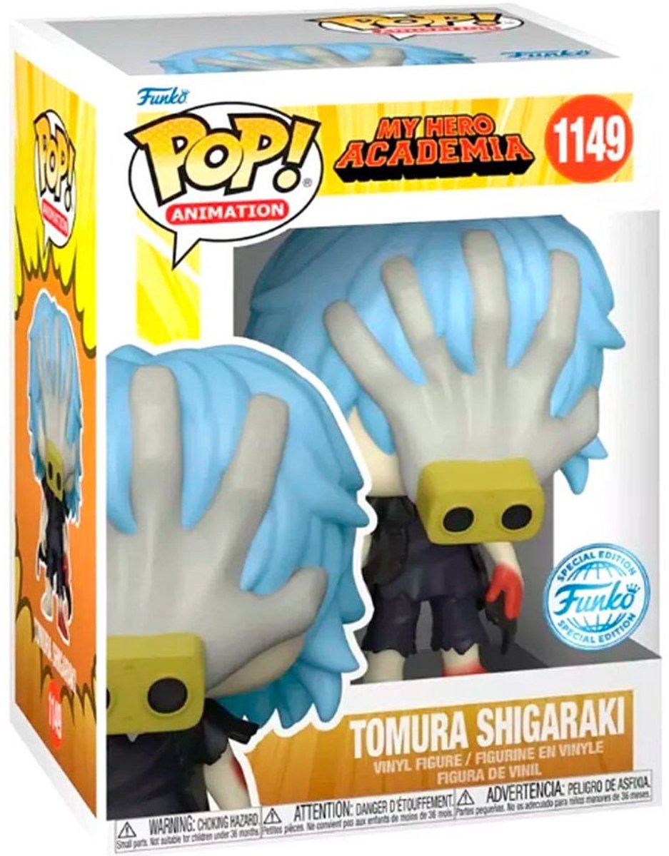 Funko-Pop! Animation: My Hero Academia – Tomura Shigaraki #1149 Entertainment Earth exklusiv