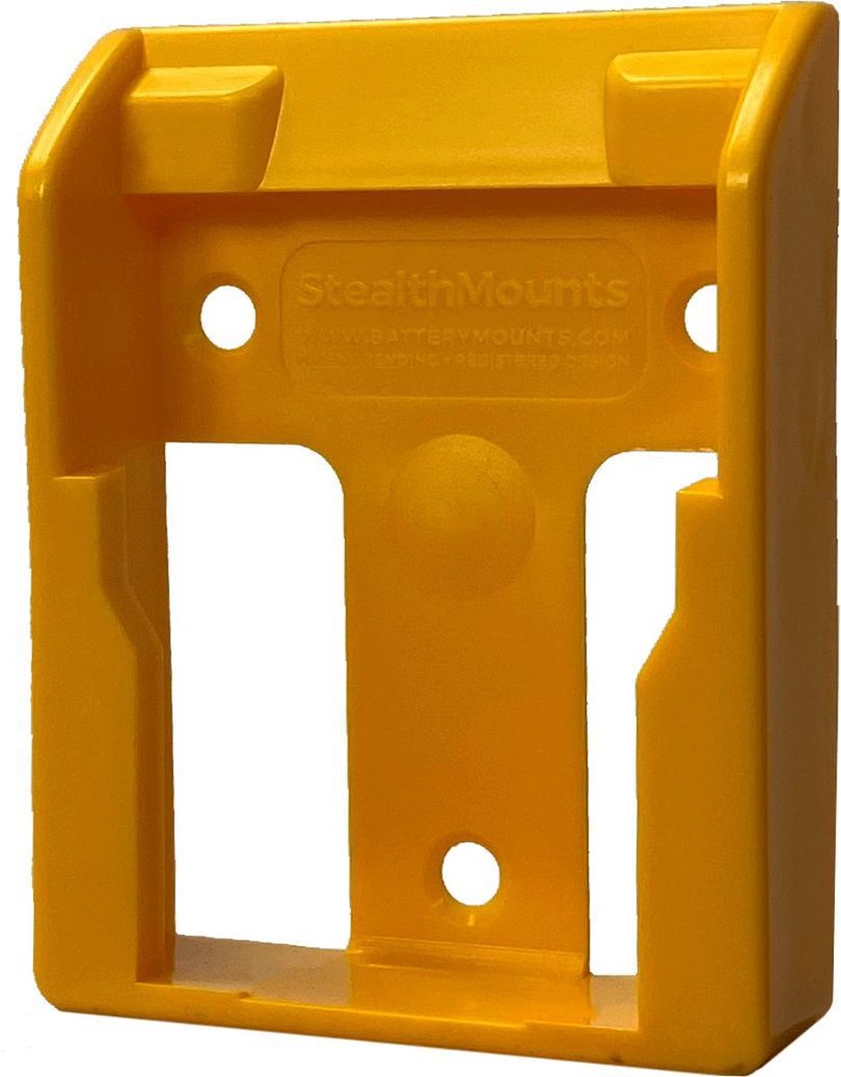 Stealthmounts BM-DW20-YLW-6 Batteriehalter für Dewalt XR Flexvolt | gelb | 6er-Pack – bm-dw20-ylw-6