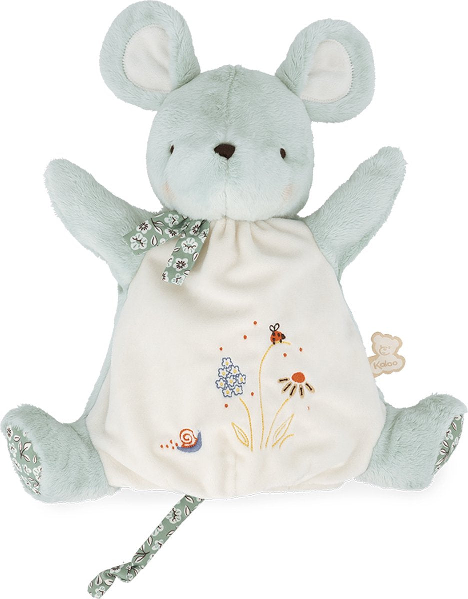 Kaloo Petites Chansons - Handpuppe Maus - 24 cm.