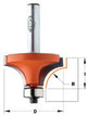 Cmt-Rundfräser hw s=8 d=16,7 r=2