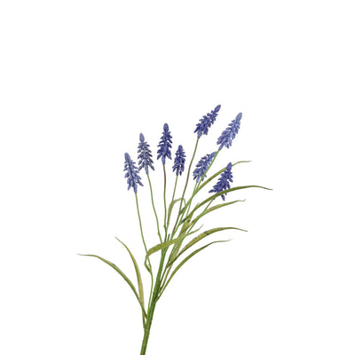 Künstliche Blumentraubenmischung aus der Roberts-Kollektion, blau, 60 cm
