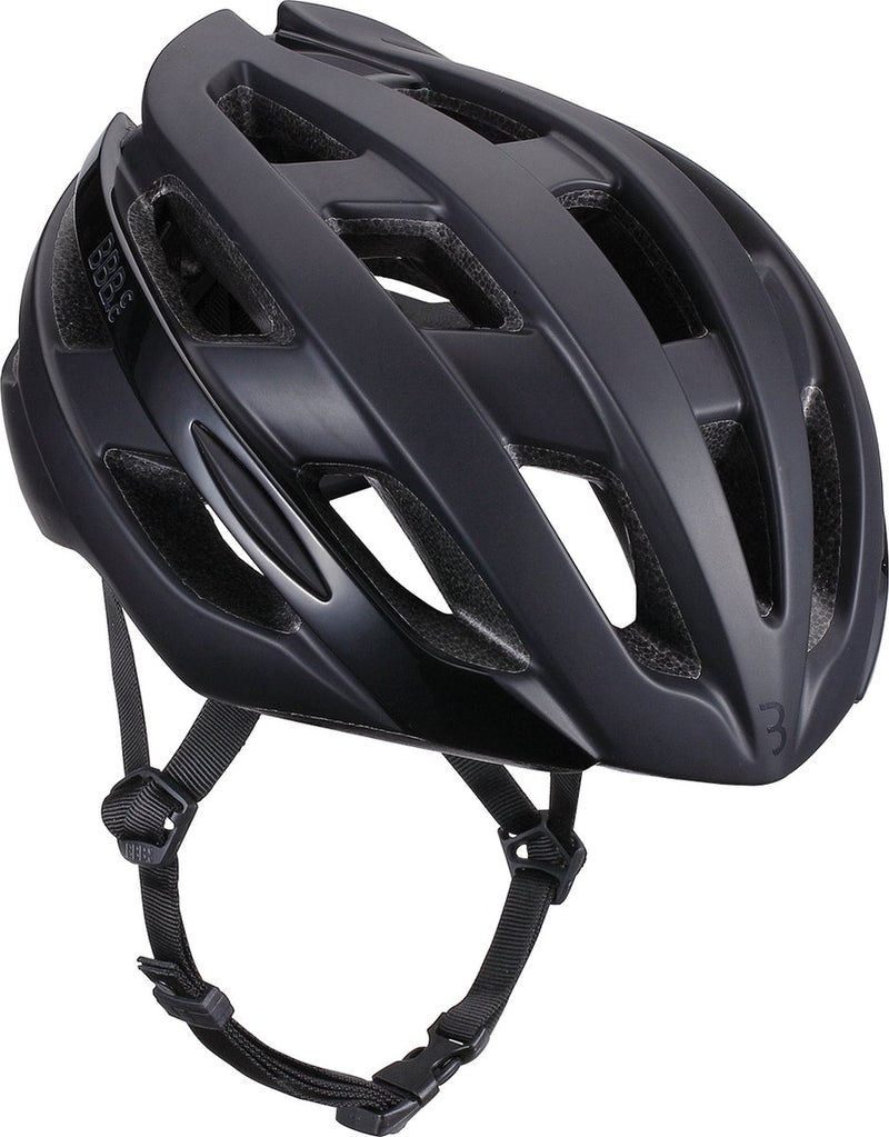 Bbb Cycling Hawk Rennradhelm – Mittel: 54–58 cm – Fahrradhelm – Fahrradhelm Erwachsene – Sporthelm – Mattschwarz – BHE-151