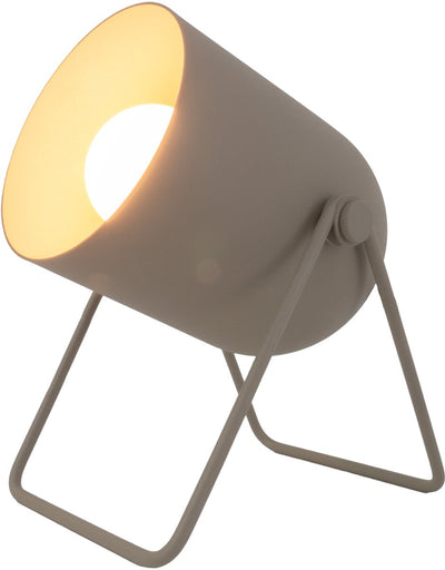 Eglo Tilston Tischleuchte - e14 - 14,5 cm - Sandfarbe Beige Creme - neigbar