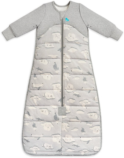 Love to dream™ Schlafsack™ – Schlafsack und Bettdecke in 1 – 18–36 Monaten – 3,5 Tog (unter 16 °C) – Grau