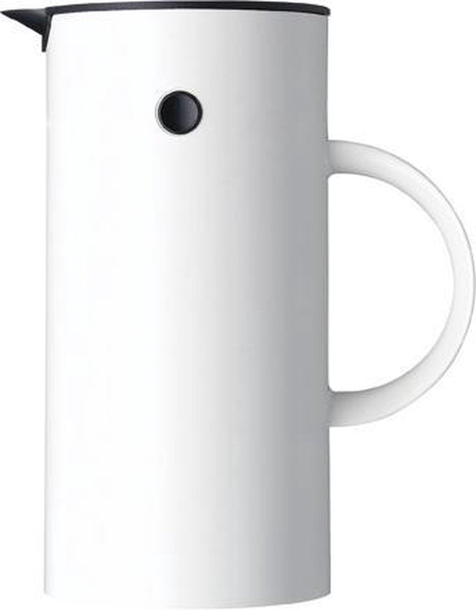 Stelton em77 – Thermoskanne – 0,5 l – weiß