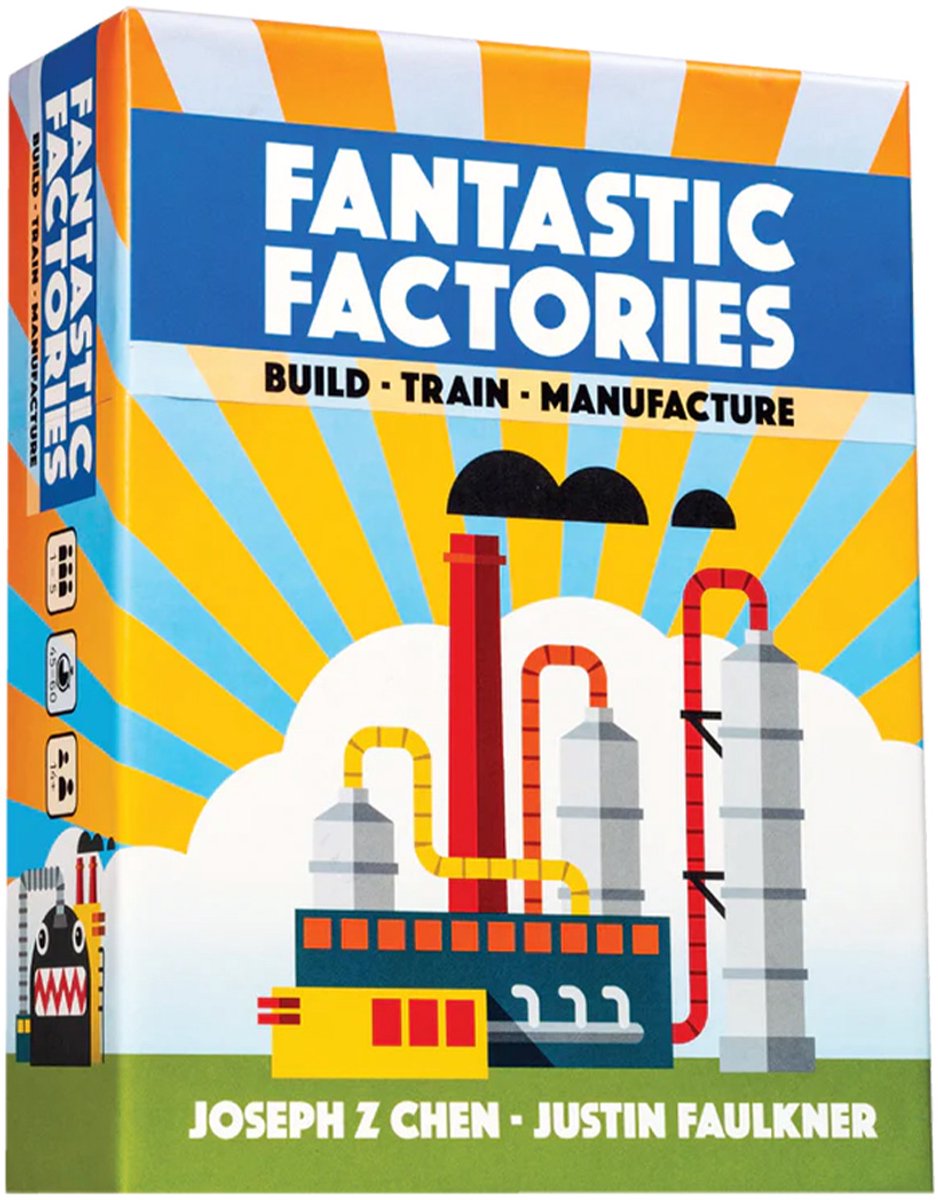 Friendly Skeleton Fantastic Factories - Brettspiel - Englisch -