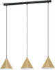 Eglo Narices Hängelampe – E27 – 92 cm – Schwarzgold