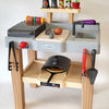 Ecoiffier Sommerküche mit Grill- und Pizzaofen, 27dlg.