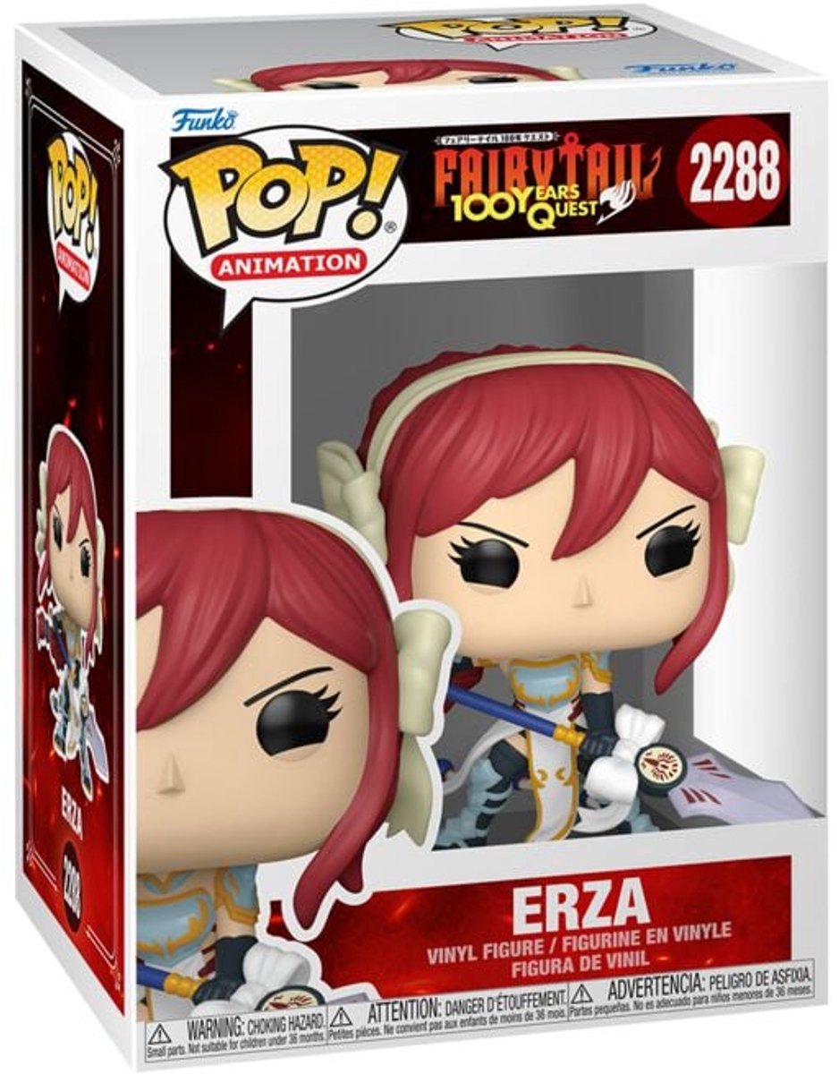 Funko Fairy Tail Erza Vinylfigur 2288 Unisex Pop! - neutral - Standard