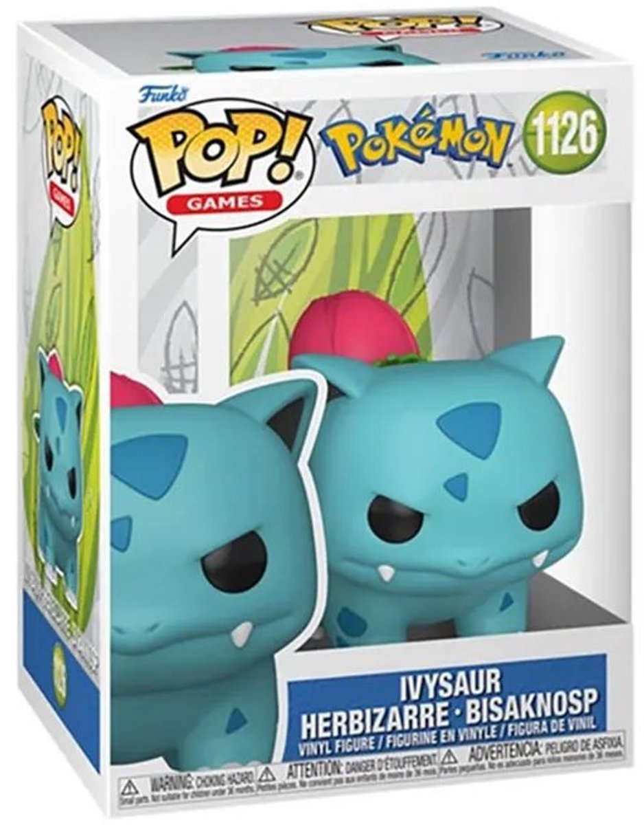 Funko Pokémon Ivysaur Vinylfigur 1126 Unisex Pop! - neutral - Standard
