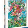 Clementoni Jigsaw Puzzle Head im Dschungel, 500st.