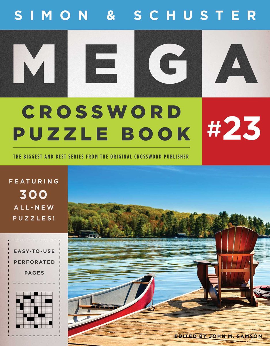 Mega-Kreuzworträtselbuch von Simon Schuster