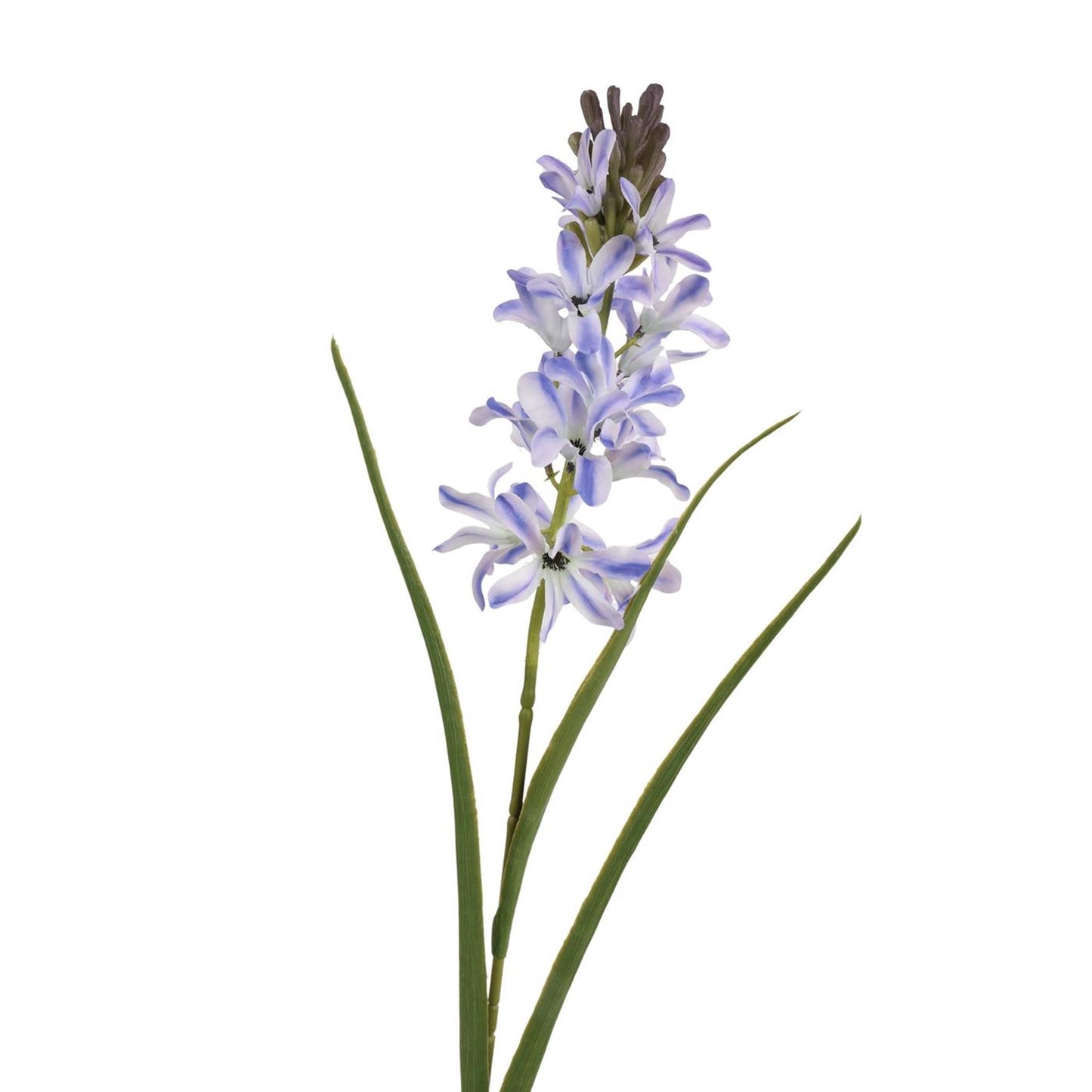 Künstliche Blumenhyazinthe aus der Roberts-Kollektion mit Gras, blau, 70 cm
