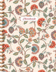 Vintage-Blumen-Spiralbuch groß (Linien) Vintage-Blumen-Notizbuch Carnet à Spirale (ligné)
