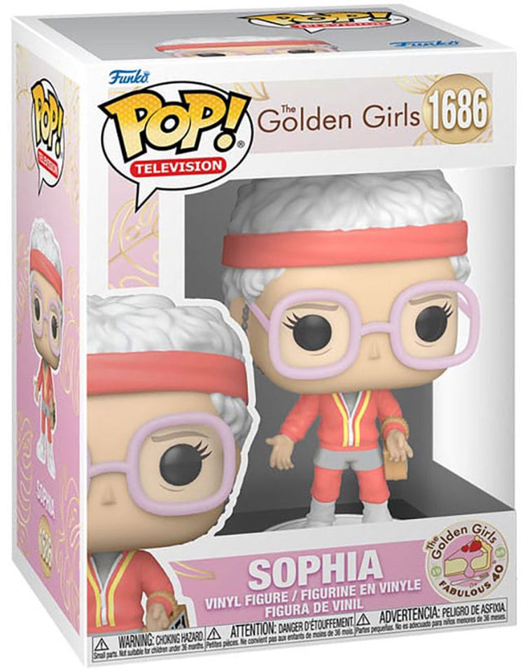 Funko Golden Girls Pop! Vinylfigur 40. Jubiläum Sophia 9 cm Puppe! Figur
