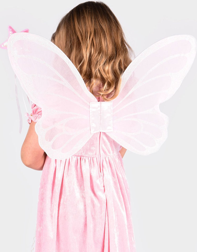 Den Goda Fen Feenflügel rosa 36 cm – Anzieh-Accessoire-Spielzeug.