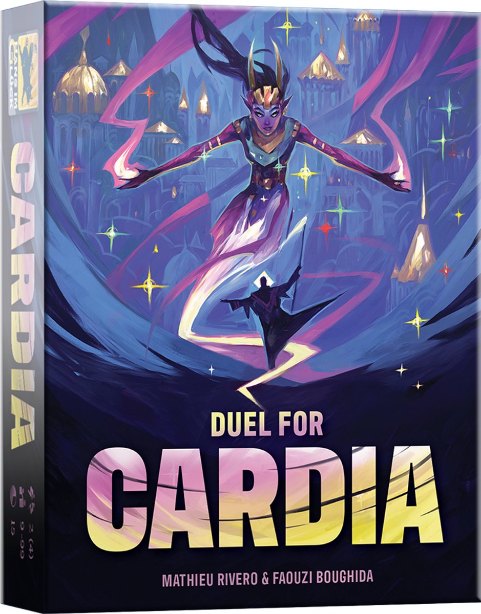 Asmodee-Duell um Cardia – rasantes, strategisches Kartenspiel für zwei Spieler: Wählen Sie Ihre Karte mit Bedacht aus, um gegen Ihren Gegner zu gewinnen!