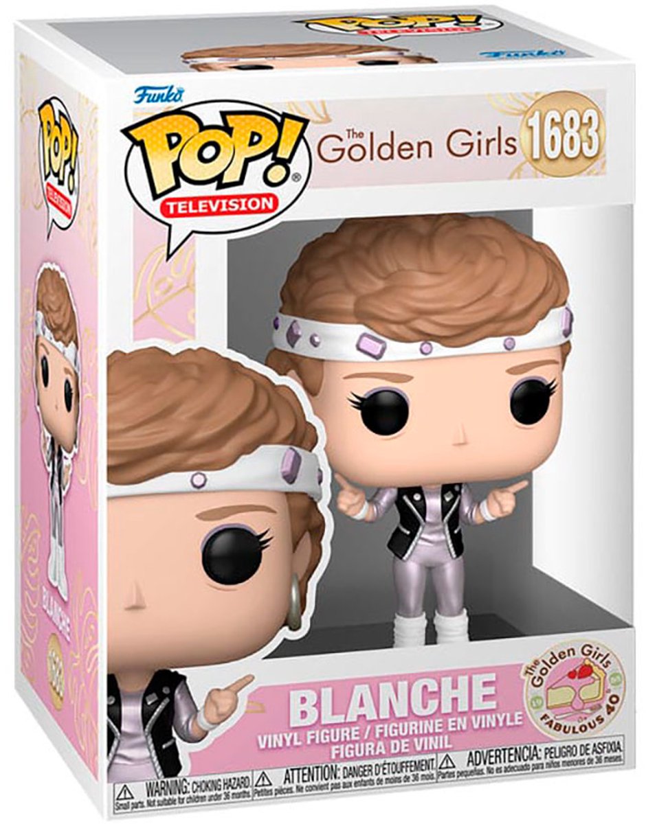 Funko Golden Girls Pop! Vinylfigur 40. Jubiläum blanche 9 cm Pop! Figur