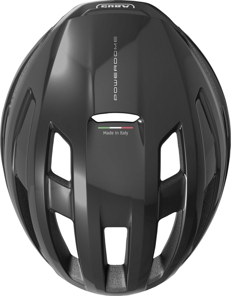 Abus Helm Powerdome Mips glänzend schwarz S 51-55cm