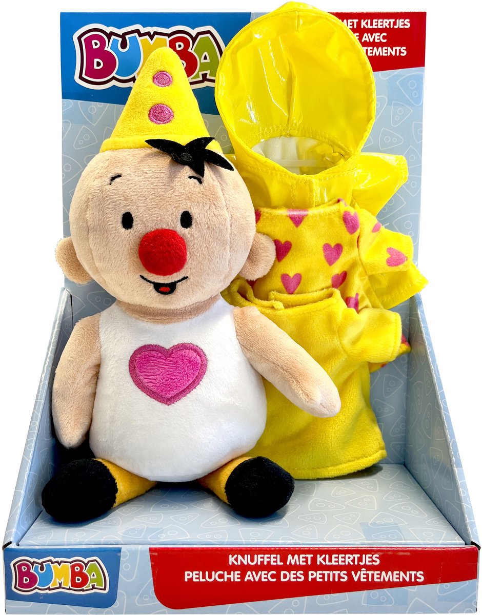 Studio 100 Bumba Set Kuscheltier mit Kleidung