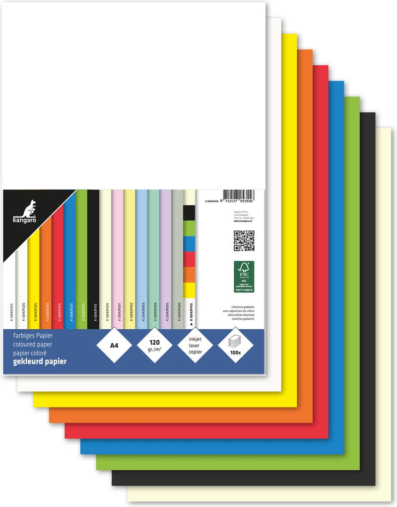 Kangaro-Kopierpapier A4 120gr 100 Blatt