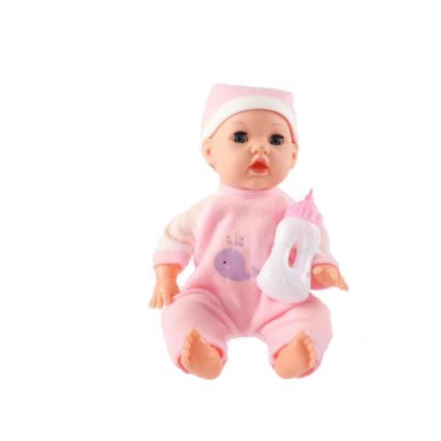 Puppe 30cm mit Flasche 30x17x9cm