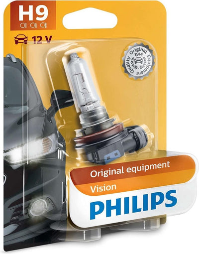 Philips Autolampe H9 Vision 12V 65W weiß