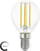 Eglo LED-Lampe - E14 - ø 4,5 cm - klar - 806 Lumen - 2700k - dimmbar