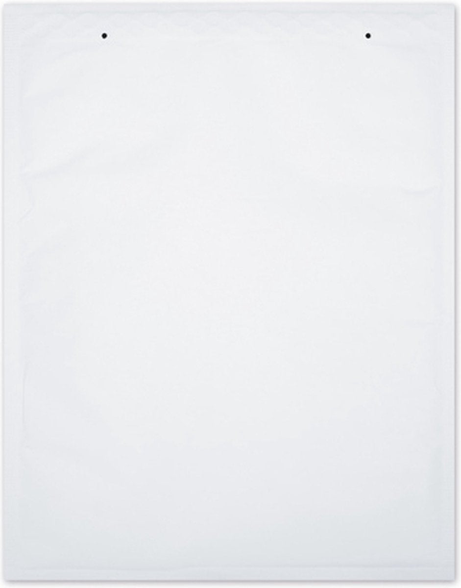 Raadhuis Luftpolsterumschlag h18 – 290 x 370 mm – mit Klebestreifen – weiß – 100 Stück – rd-306618