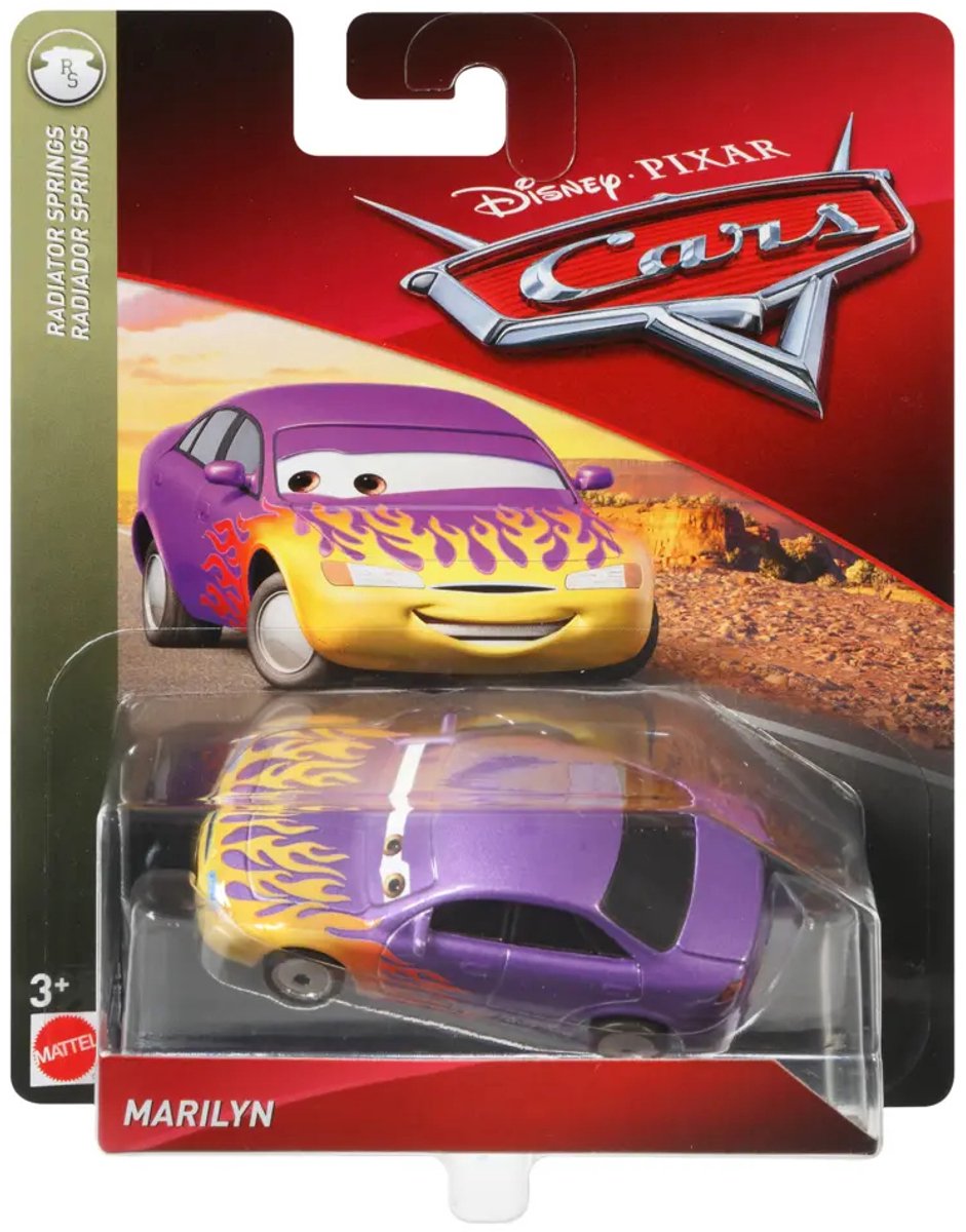 Disney Pixar Cars Marilyn Malinka Druckgussautomodell 1:55