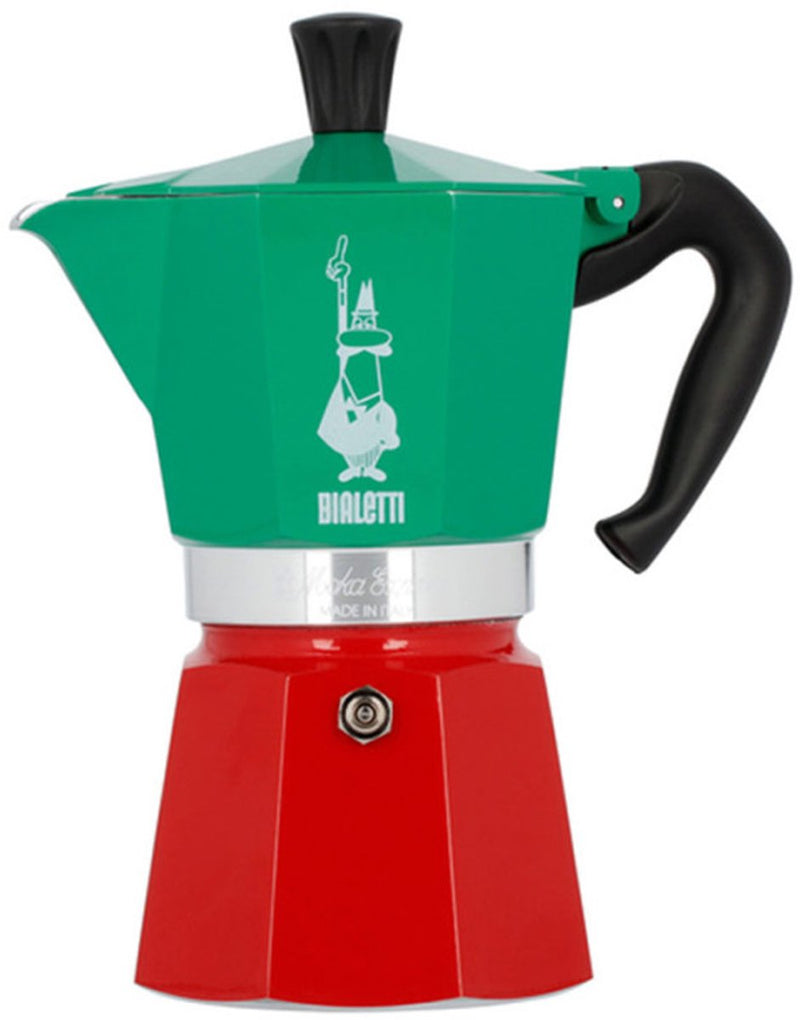 Bialetti Moka Express Italia 6 Tassen – Perkolator – Aluminium