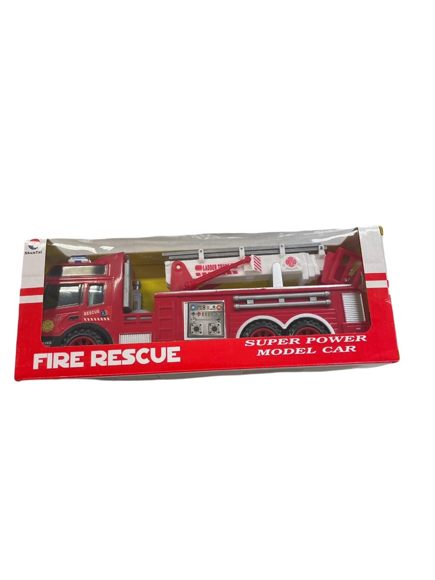 Feuerwehrauto 30cm Reibung 32x12,5x9cm