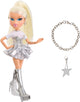 Bratz Mga Charmz Modepuppe Cloe mit Bettelarmband und Accessoires.