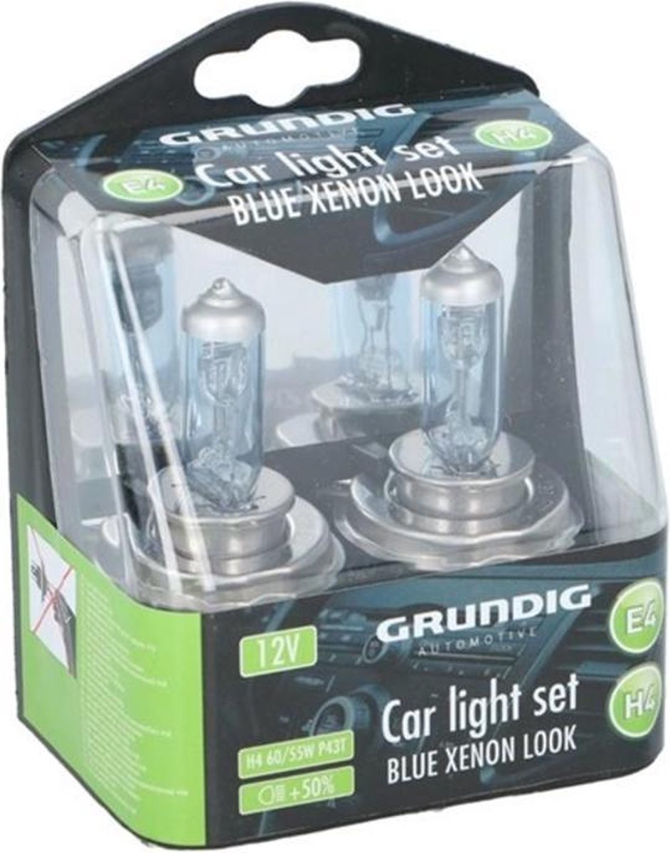 Grundig - blauer Xenon-Look - H7-Satz