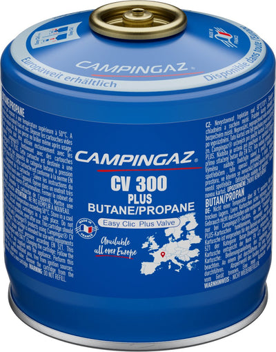 Campingaz CV300 Plus Kartusche – 1 Stück – Klicksystem – 240 Gramm Butan-Propan – Gas