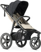 Deryan Bolt Laufkinderwagen – Jogging-Buggy – Moskitonetz – Creme