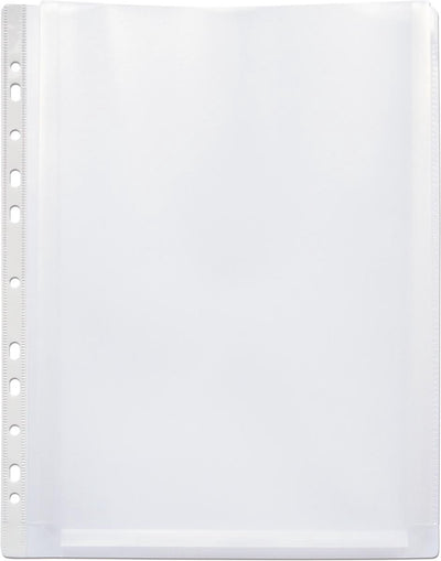 Elba deckt Packung Faltenbalg 100 Teile transparent A4 10 Stück ab