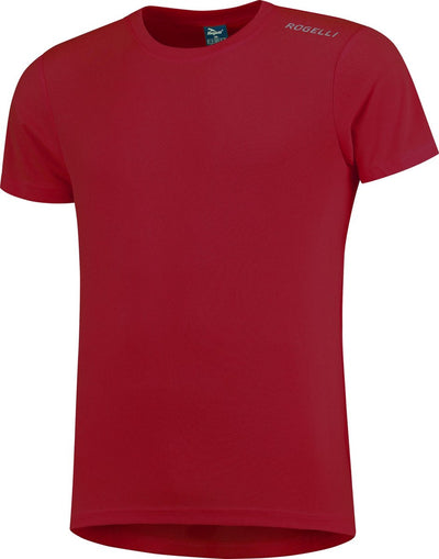 Rogelli Promo Laufshirt Herren - Kurzarm - Rot - XXL
